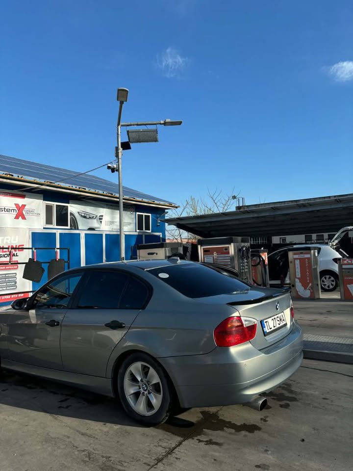 BMW Seria 3 E90 (320d) 2007 Gri Metalizat - Foto 12